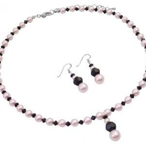 Affordable Gift Girl Friend Wife In Rose Pearls..